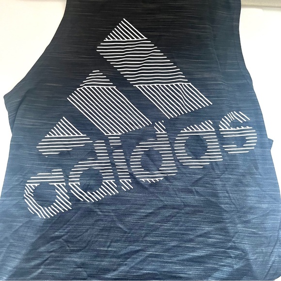 nwot! • ADIDAS • black & gray razorback lightweight athletic tank top - Picture 6 of 10